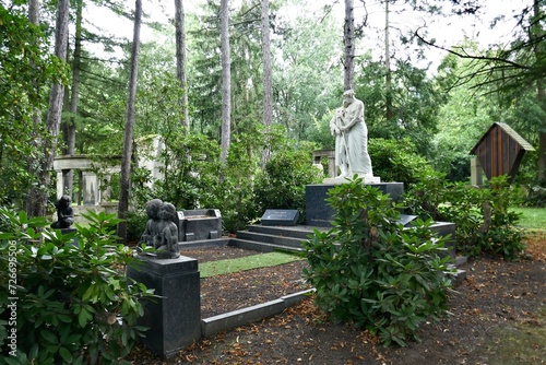 The Sudfriedhof and park, Leipzig