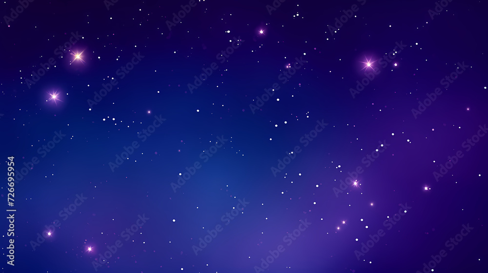 Fototapeta premium Countless stars twinkle in the night sky