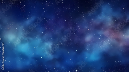 Mysterious star themed gradient background with countless twinkling stars