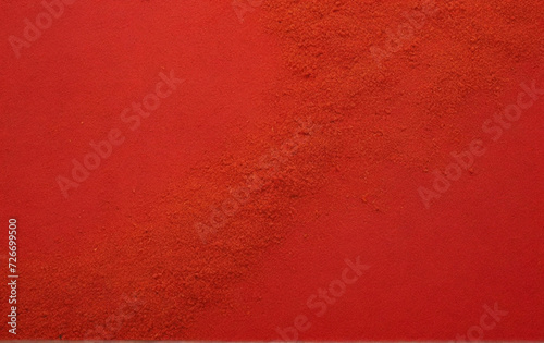 texture of red paprika powder background, pepper powder isolated on white background, top view. Heap of red pepper powder on a white background. Cayenne pepper powder, top view. Pile of red paprika  © Евгения Жигалкина
