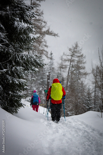 Winterwanderung im Schnee und im Wald  © Michael Krüger