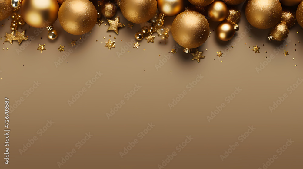 Luxurious Christmas balls on glowing bokeh background, Christmas and New Year minimalistic background Luxurious Christmas balls on glowing bokeh background, Christmas and New Year minimalistic background