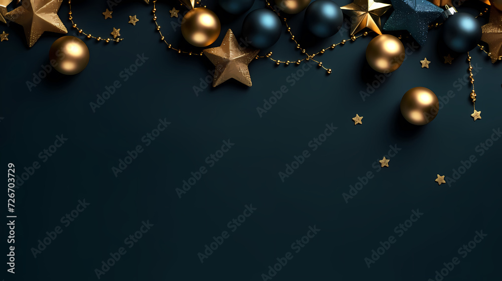 Luxurious Christmas balls on glowing bokeh background, Christmas and New Year minimalistic background Luxurious Christmas balls on glowing bokeh background, Christmas and New Year minimalistic background