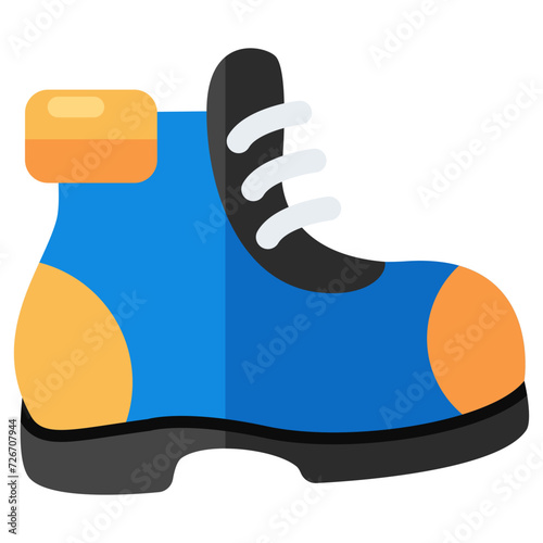 An icon design of shoe