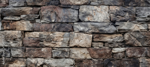 Stacked Stone Wall Texture and Pattern