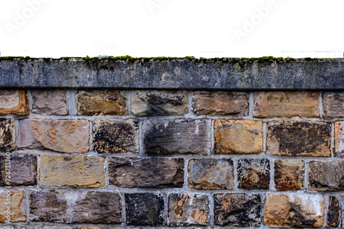 Stpne Brick wall as an optional element photo