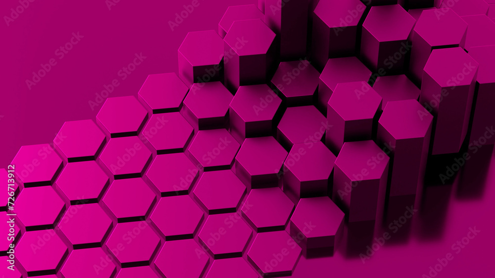Abstract pink honeycomb Abstract pink honeycomb
