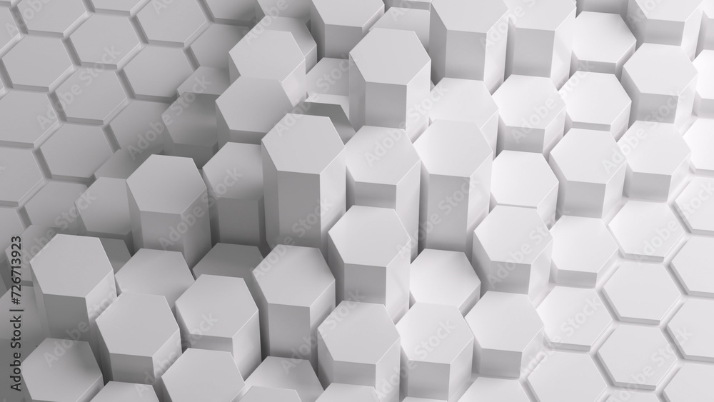Abstract white honeycomb Abstract white honeycomb