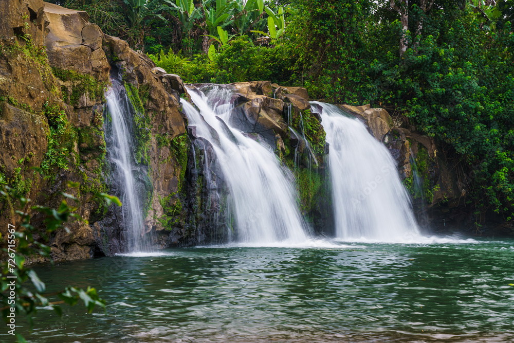 Serene Praia Pesqueira Waterfall at Mioba Serene Praia Pesqueira Waterfall at Mioba