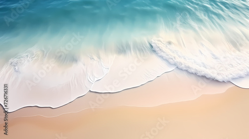 Abstract beautiful beach background with crystal clear water