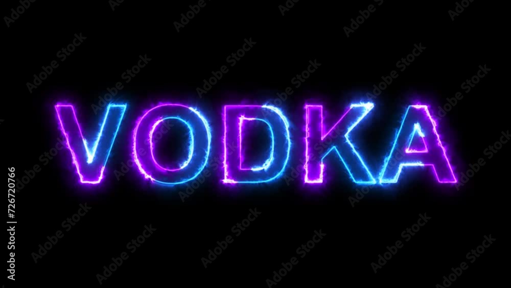 Neon beer, whisky, vodka sign shows nightclub, bar or pub. Brewery signage for a cafe or restaurant in 4k. Neon beer, whisky, vodka sign shows nightclub, bar or pub. Brewery signage for a cafe or restaurant in 4k.