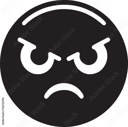 Angry Face Icon