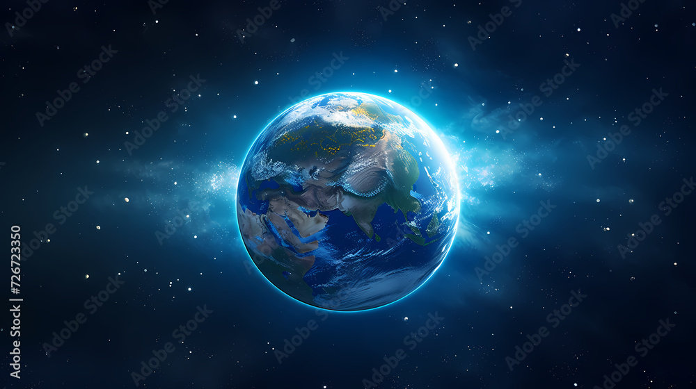 Space galaxy background, 3D illustration of nebulae in the universe Space galaxy background, 3D illustration of nebulae in the universe
