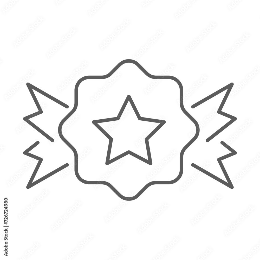 Vector flat illustration. Victory icon. Award, badge, winner's medal, victory cup. Perfect icon for your design. Vector flat illustration. Victory icon. Award, badge, winner's medal, victory cup. Perfect icon for your design.