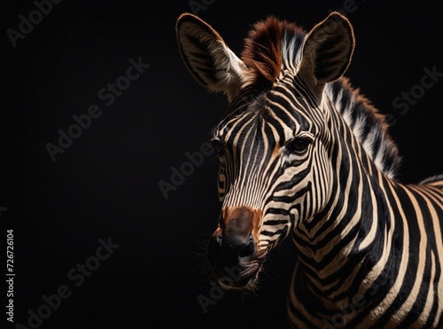Zebra in the Shadows
