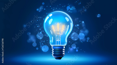 technology bulb visual representation for the Startup and Innovation Monitor