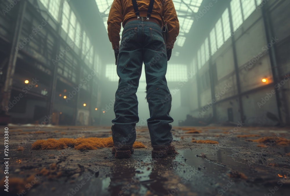 A lone figure stands in the eerie fog of a desolate building, their boots and clothing hinting at a fierce digital battle in the action-adventure pc game they're screenshotting on their computer A lone figure stands in the eerie fog of a desolate building, their boots and clothing hinting at a fierce digital battle in the action-adventure pc game they're screenshotting on their computer