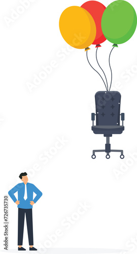 losing job and lose hope for unemployment and staff career or professional retirement concept,
