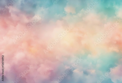 Seamless pattern background inspired by the art of watercolor painting with soft blended strokes and run rays