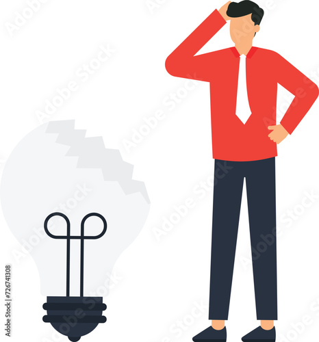 Uninspired or motivation after business failure, Burnout or exhausted from crisis, No new idea or inspiration concept,

