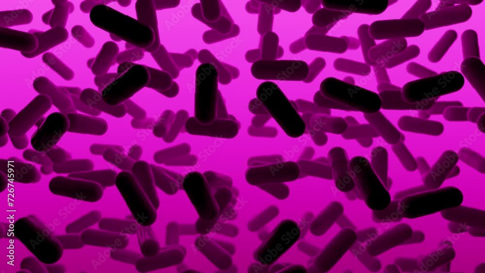 Pink 3D background with slowly floating capsules. Smoothly floating and colliding pills and capsules. Medical capsule with biomedical concept. Colorful Neon Light. 3d animation Loop, 4K Pink 3D background with slowly floating capsules. Smoothly floating and colliding pills and capsules. Medical capsule with biomedical concept. Colorful Neon Light. 3d animation Loop, 4K