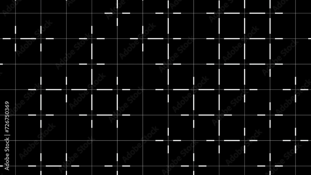 3d Abstract geometry math shapes in black and white background. Science web net futuristic minimalism.  Vector pattern texture Futuristic cyber