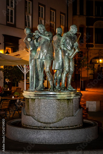 Quedlinburg, Statuen von Musikern
