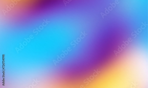 Blue Background, Flyer or Cover Design for Your Business with Abstract Blurred Texture