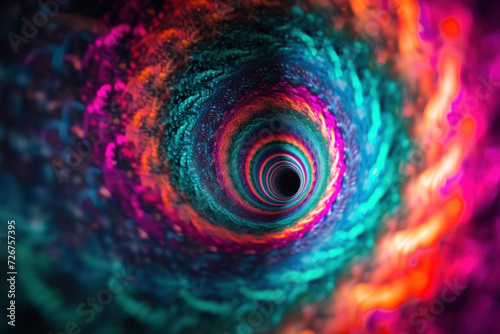 abstract background with spiral