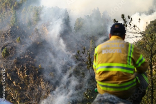 incendios, forestales, Bogotá