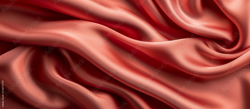 Obraz premium Folded satin fabric for background