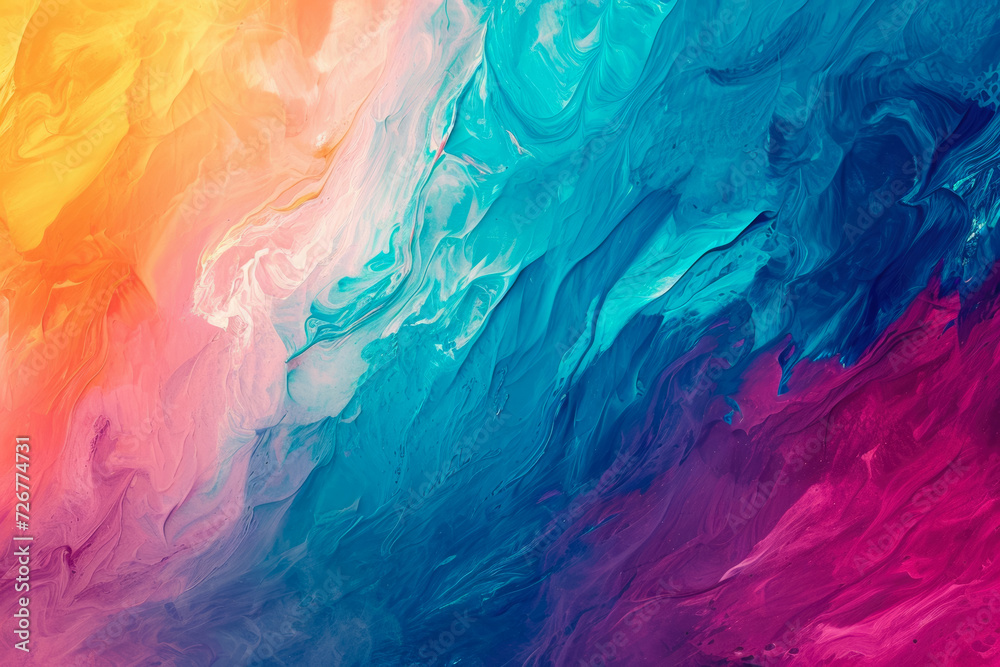 abstract background of colorful paint, with a look of hope and optimism abstract background of colorful paint, with a look of hope and optimism