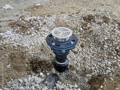 Floor Drain Plumbing During Construction