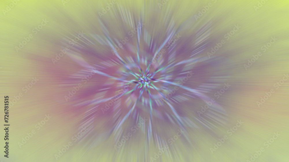 An abstract iridescent star burst background image. An abstract iridescent star burst background image.
