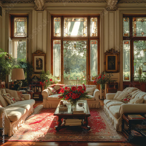 Opulent Estate in British and Argentinian Styles