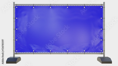 blaue planen werbung