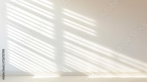 minimalist blurred natural light windows, shadow overlay on wall paper texture, abstract background