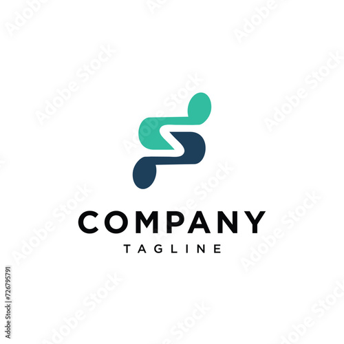 
Letter S music note logo icon vector template.eps