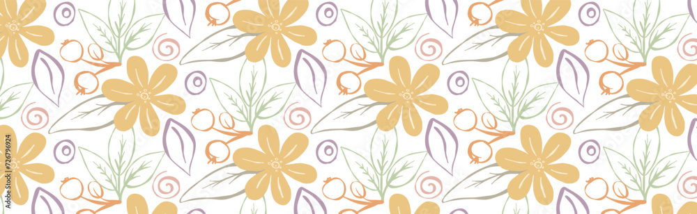 Spring floral background Spring floral background