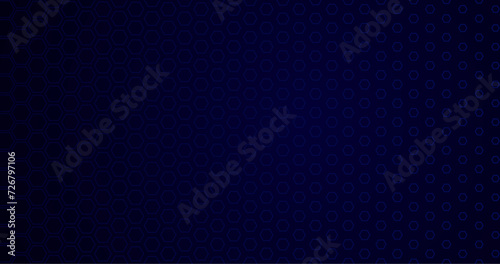 abstract elegant dark blue background with hex pattern