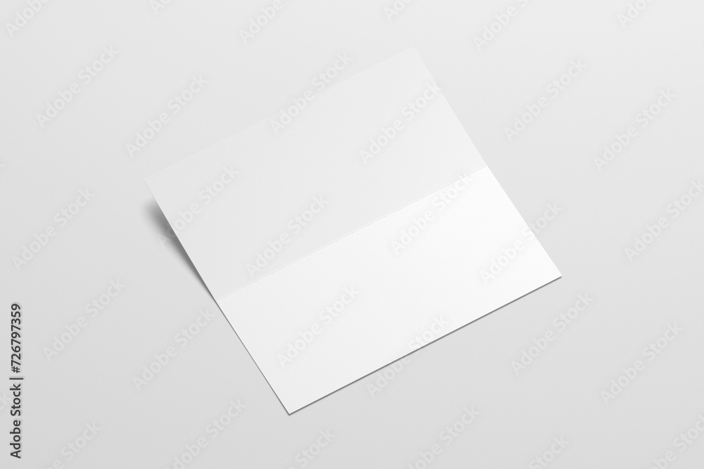 Dl Bifold Brochure Mockup Dl Bifold Brochure Mockup