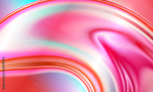 Pink flow wave trendy background. colorful liquid.