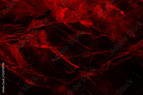 Surface of burgundy marble abstract stone texture with red veins dark-vine tone. For wallpaper, banner, background design images