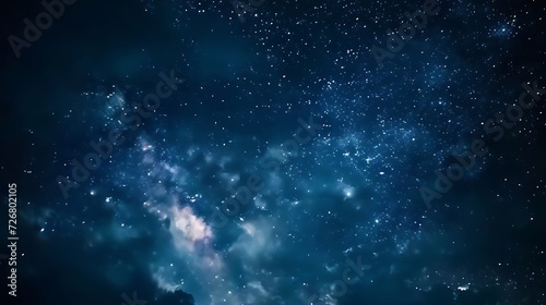 Night Sky Picture , Beautiful digital image : Generative AI