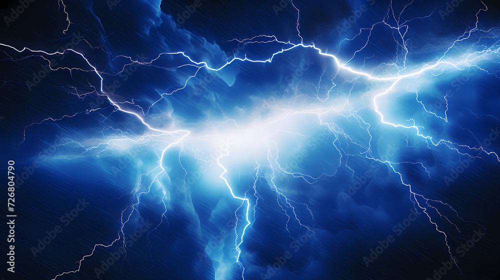 Lightning on the sky, gloomy ominous storm clouds background Lightning on the sky, gloomy ominous storm clouds background