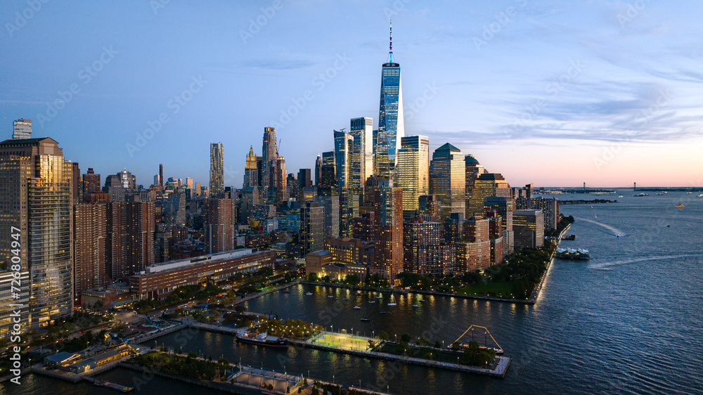 Fototapeta premium Battery City Park - New York
