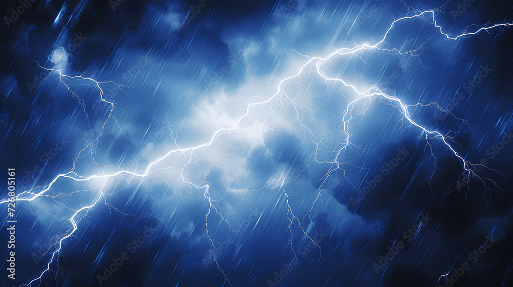 Lightning on the sky, gloomy ominous storm clouds background Lightning on the sky, gloomy ominous storm clouds background