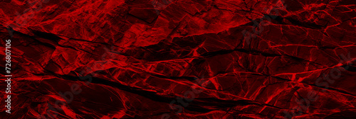 Panoramic dark stone burgundy granite texture. Close-up rock banner ad design. Grunge abstract background with copy space