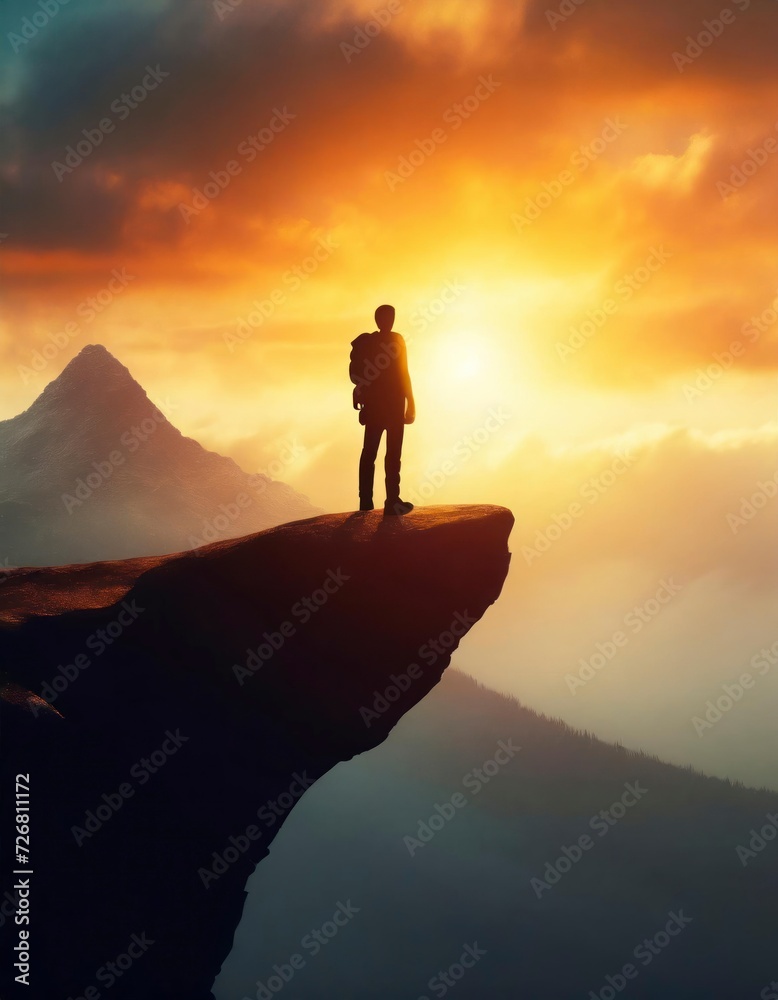 business person silhouette business person silhouette
