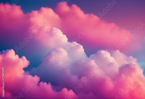 Gradient. Cloud Background. Sky. Atmosphere. Colorful. Tranquil. Cloudscape. Dreamy. Soft Tones. Ethereal. Gradient Sky. Wallpaper. Calm. Serene. Abstract. Heavenly. AI Generated. © Say it with silence.